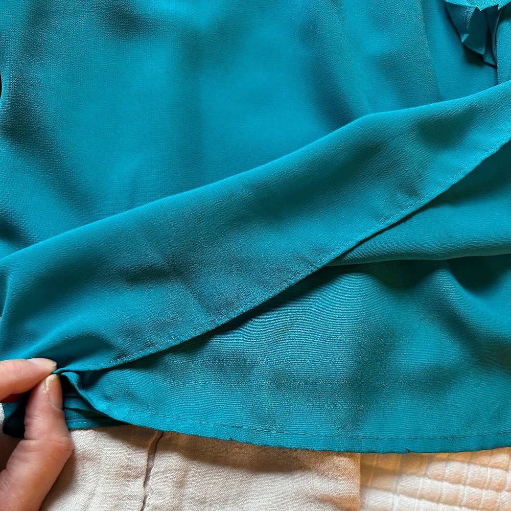 Bcbgeneration Strapless Pleated Ruffle Mini Dress… - image 3